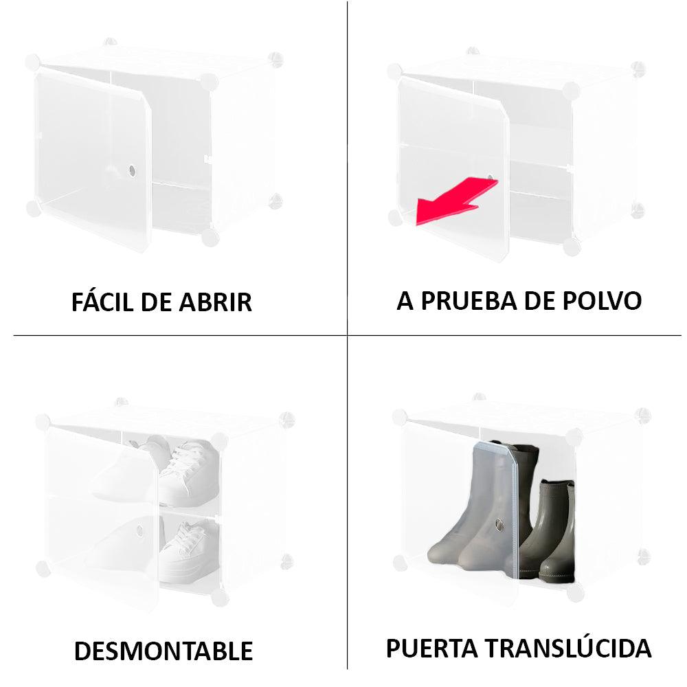 Zapatera Organizador 2X6 Niveles Blanco - Keller Perú