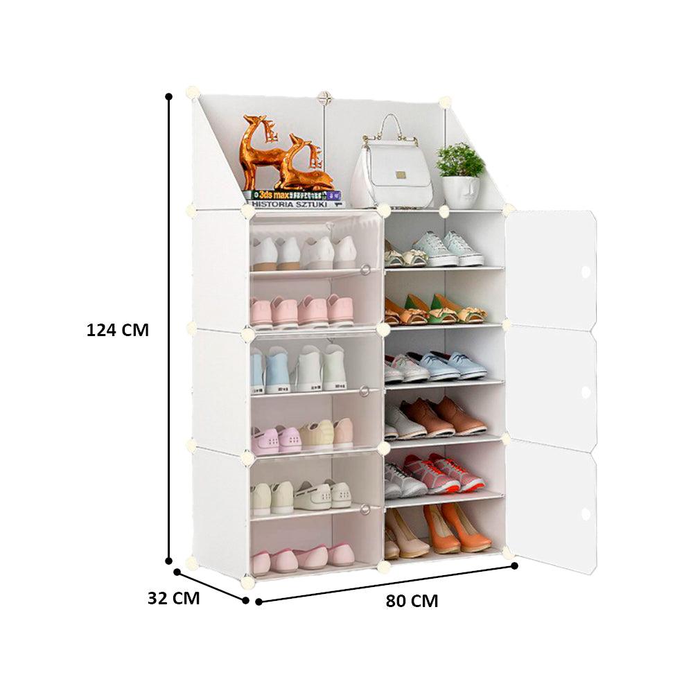 Zapatera Organizador 2X6 Niveles Blanco - Keller Perú